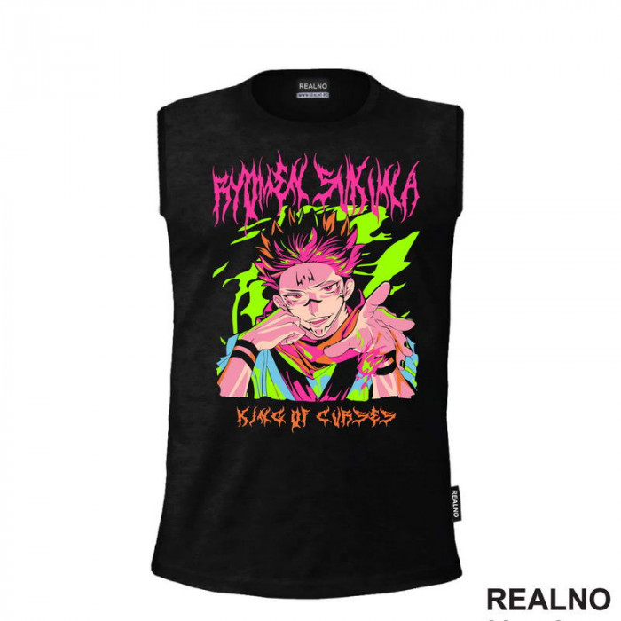 Ryomen Sukuna - King Of Curses Colors - Jujutsu Kaisen - Majica Ryomen Sukuna - King Of Curses Colors - Jujutsu Kaisen - Majica