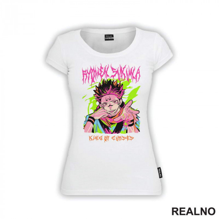 Ryomen Sukuna - King Of Curses Colors - Jujutsu Kaisen - Majica Ryomen Sukuna - King Of Curses Colors - Jujutsu Kaisen - Majica