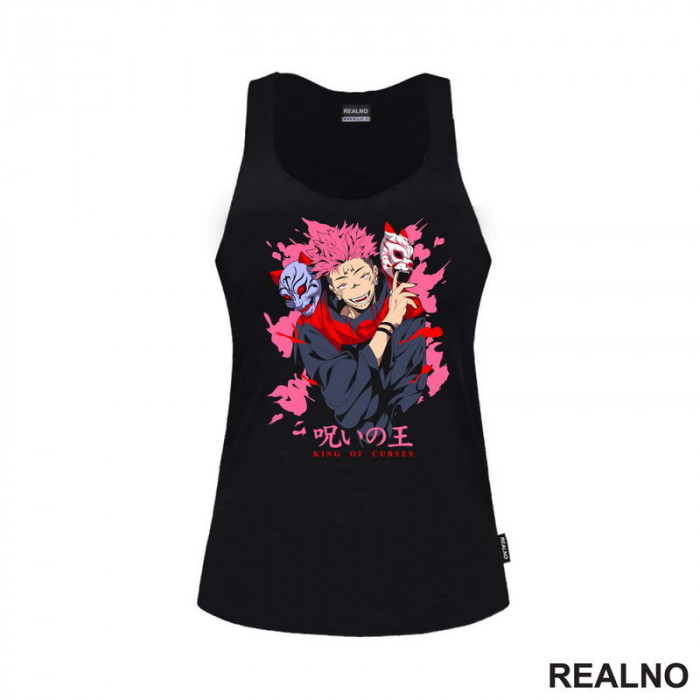 Ryomen Sukuna - King Of Curses Masks - Jujutsu Kaisen - Majica Ryomen Sukuna - King Of Curses Masks - Jujutsu Kaisen - Majica
