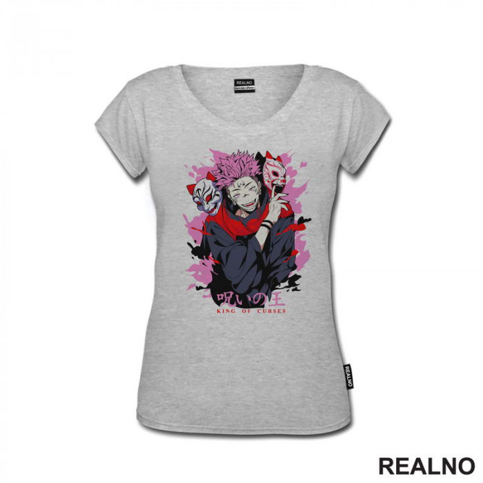 Ryomen Sukuna - King Of Curses Masks - Jujutsu Kaisen - Majica Ryomen Sukuna - King Of Curses Masks - Jujutsu Kaisen - Majica