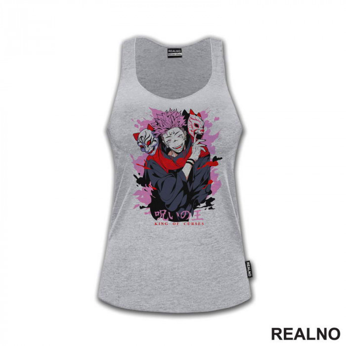Ryomen Sukuna - King Of Curses Masks - Jujutsu Kaisen - Majica Ryomen Sukuna - King Of Curses Masks - Jujutsu Kaisen - Majica