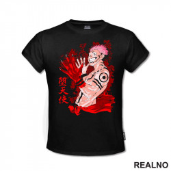 Ryomen Sukuna - Red Splash - Jujutsu Kaisen - Majica