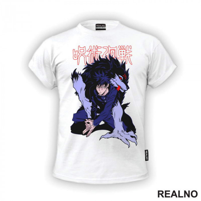 Megumi Fushiguro - Jujutsu Kaisen - Majica Megumi Fushiguro - Jujutsu Kaisen - Majica