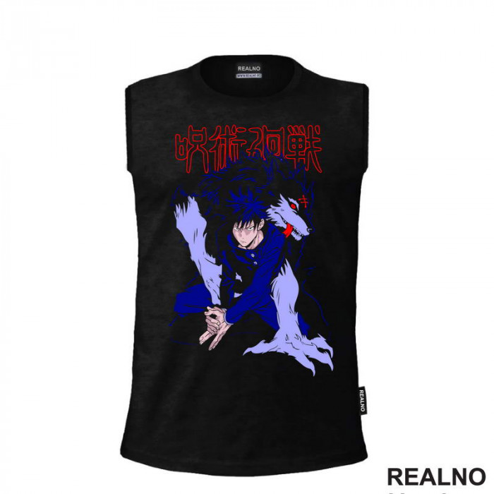 Megumi Fushiguro - Jujutsu Kaisen - Majica Megumi Fushiguro - Jujutsu Kaisen - Majica