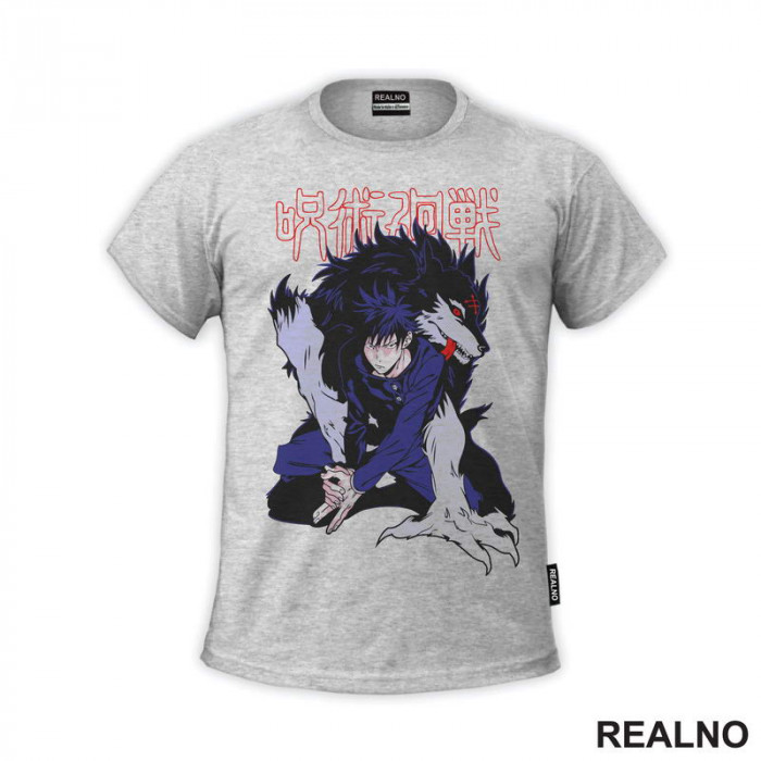 Megumi Fushiguro - Jujutsu Kaisen - Majica Megumi Fushiguro - Jujutsu Kaisen - Majica