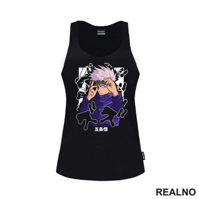 Satoru Gojo - Blindfold - Jujutsu Kaisen - Majica Satoru Gojo - Blindfold - Jujutsu Kaisen - Majica
