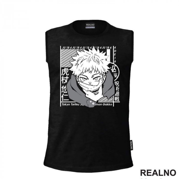Yuji Itadori And Sukuna Smile - Jujutsu Kaisen - Majica Yuji Itadori And Sukuna Smile - Jujutsu Kaisen - Majica