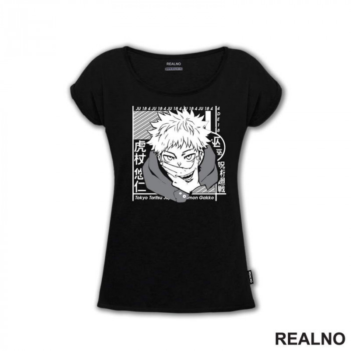 Yuji Itadori And Sukuna Smile - Jujutsu Kaisen - Majica Yuji Itadori And Sukuna Smile - Jujutsu Kaisen - Majica