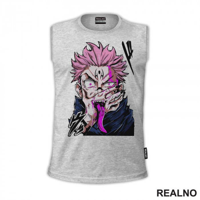 Ryomen Sukuna - Tongue - Jujutsu Kaisen - Majica Ryomen Sukuna - Tongue - Jujutsu Kaisen - Majica
