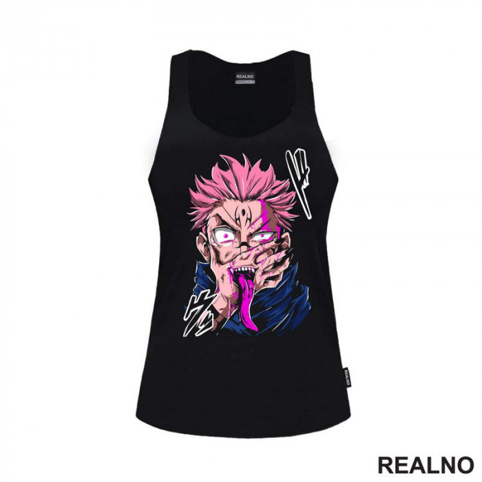 Ryomen Sukuna - Tongue - Jujutsu Kaisen - Majica Ryomen Sukuna - Tongue - Jujutsu Kaisen - Majica