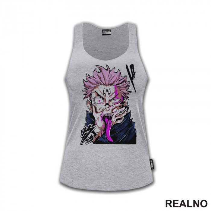 Ryomen Sukuna - Tongue - Jujutsu Kaisen - Majica Ryomen Sukuna - Tongue - Jujutsu Kaisen - Majica