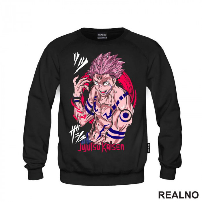 Ryomen Sukuna - Logo - Jujutsu Kaisen - Duks Ryomen Sukuna - Logo - Jujutsu Kaisen - Duks
