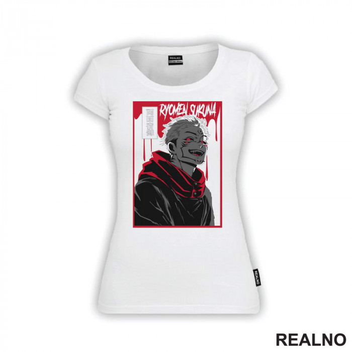 Ryomen Sukuna - Red Frame - Jujutsu Kaisen - Majica