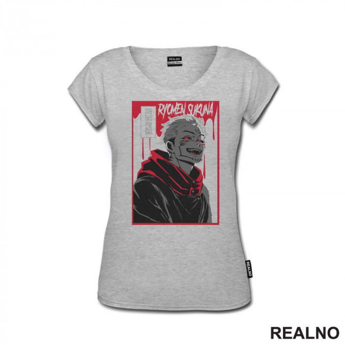 Ryomen Sukuna - Red Frame - Jujutsu Kaisen - Majica