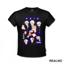 Satoru Gojo Purple - Dots - Jujutsu Kaisen - Majica