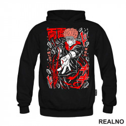 Ryomen Sukuna - Red - Jujutsu Kaisen - Duks