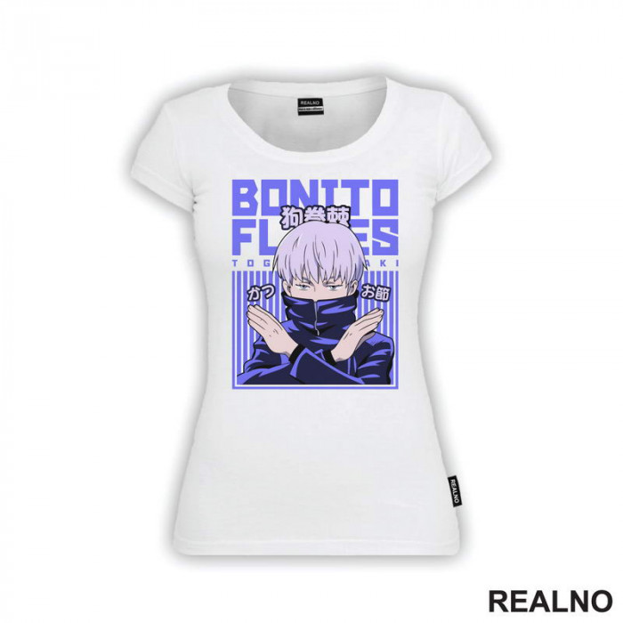 Toge Inumaki - Blue - Jujutsu Kaisen - Majica