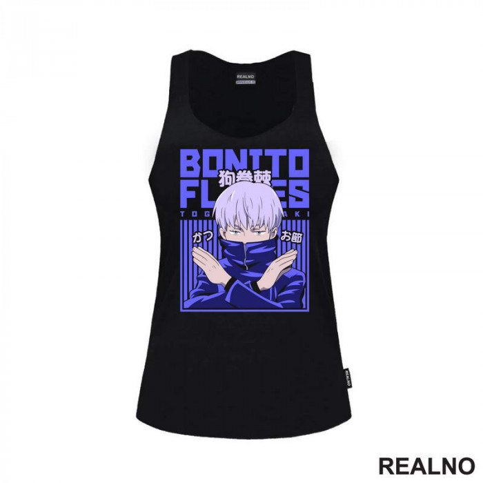 Toge Inumaki - Blue - Jujutsu Kaisen - Majica