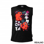 Pochita - Splatter - Chainsaw Man - Majica Pochita - Splatter - Chainsaw Man - Majica