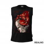 Pennywise - Red Frame And Hands - Horror - Filmovi - Majica Pennywise - Red Frame And Hands - Horror - Filmovi - Majica
