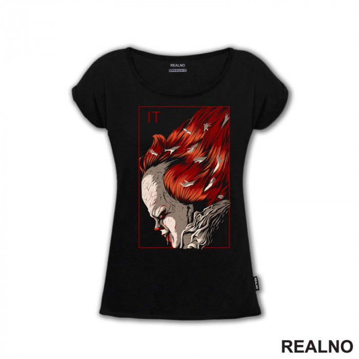 Pennywise - Red Frame And Hands - Horror - Filmovi - Majica Pennywise - Red Frame And Hands - Horror - Filmovi - Majica