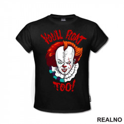 Pennywise - Stitches - Horror - Filmovi - Majica