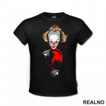 Pennywise - Baloon And Shadow - Horror - Filmovi - Majica Pennywise - Baloon And Shadow - Horror - Filmovi - Majica