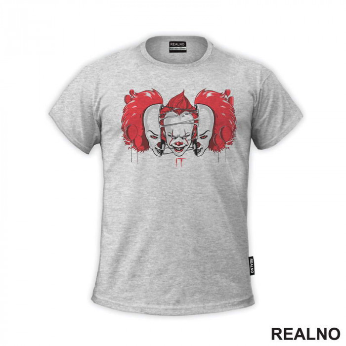 Pennywise - Inside - Horror - Filmovi - Majica Pennywise - Inside - Horror - Filmovi - Majica