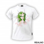Andromeda Shun - Flowers - Saint Seiya - Knights of the Zodiac - Anime - Majica