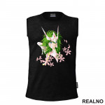 Andromeda Shun - Flowers - Saint Seiya - Knights of the Zodiac - Anime - Majica