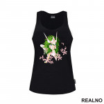 Andromeda Shun - Flowers - Saint Seiya - Knights of the Zodiac - Anime - Majica