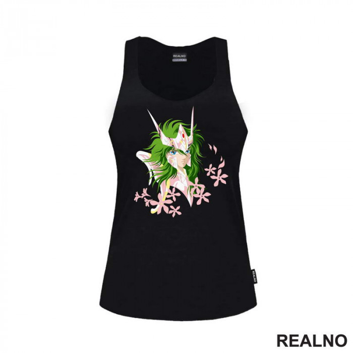 Andromeda Shun - Flowers - Saint Seiya - Knights of the Zodiac - Anime - Majica