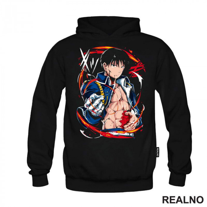 Roy Mustang - Wound - Fullmetal Alchemist - Anime - Duks Roy Mustang - Wound - Fullmetal Alchemist - Anime - Duks