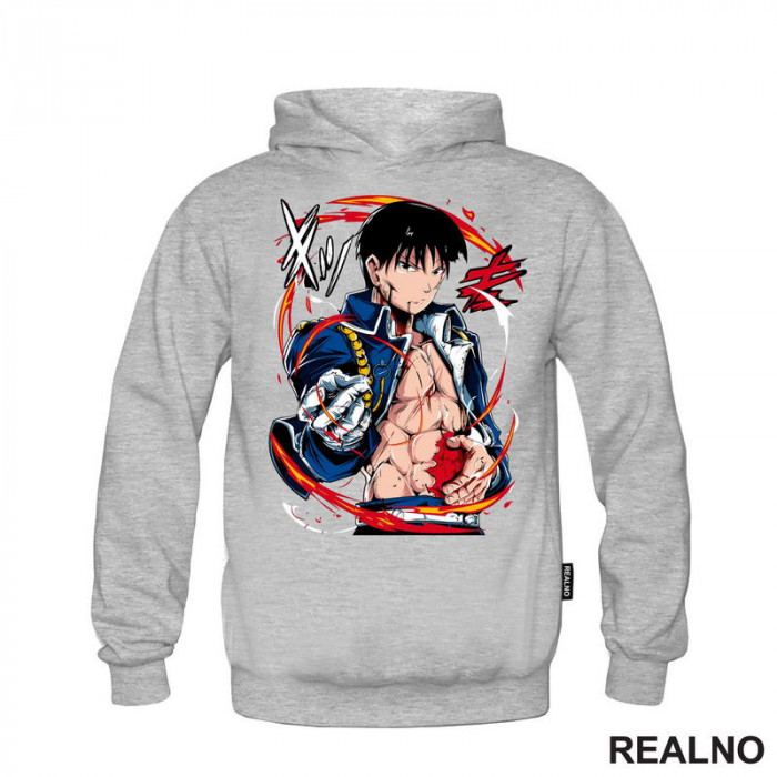 Roy Mustang - Wound - Fullmetal Alchemist - Anime - Duks Roy Mustang - Wound - Fullmetal Alchemist - Anime - Duks