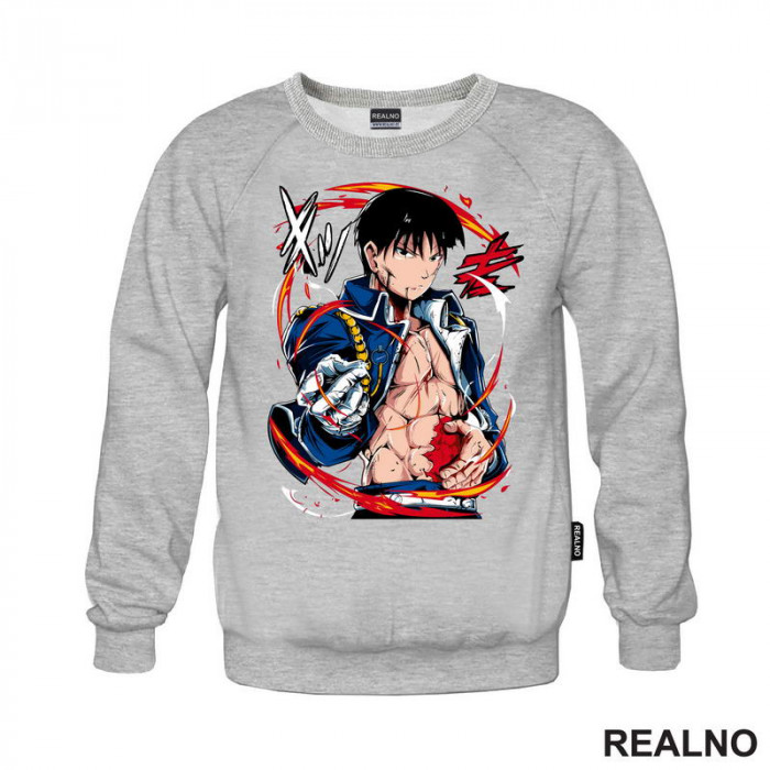 Roy Mustang - Wound - Fullmetal Alchemist - Anime - Duks Roy Mustang - Wound - Fullmetal Alchemist - Anime - Duks