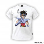 Pegasus Seiya - Face - Saint Seiya - Knights of the Zodiac - Anime - Majica Pegasus Seiya - Face - Saint Seiya - Knights of the Zodiac - Anime - Majica