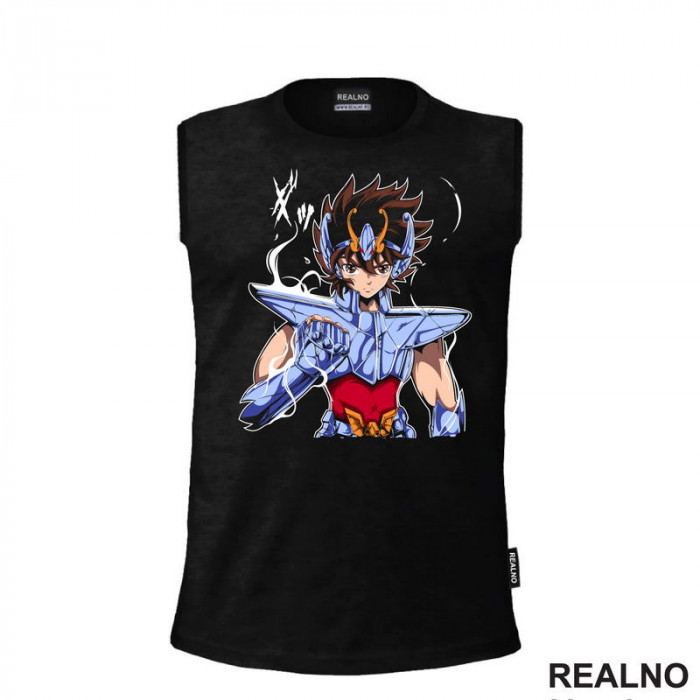 Pegasus Seiya - Face - Saint Seiya - Knights of the Zodiac - Anime - Majica Pegasus Seiya - Face - Saint Seiya - Knights of the Zodiac - Anime - Majica