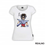 Pegasus Seiya - Face - Saint Seiya - Knights of the Zodiac - Anime - Majica Pegasus Seiya - Face - Saint Seiya - Knights of the Zodiac - Anime - Majica