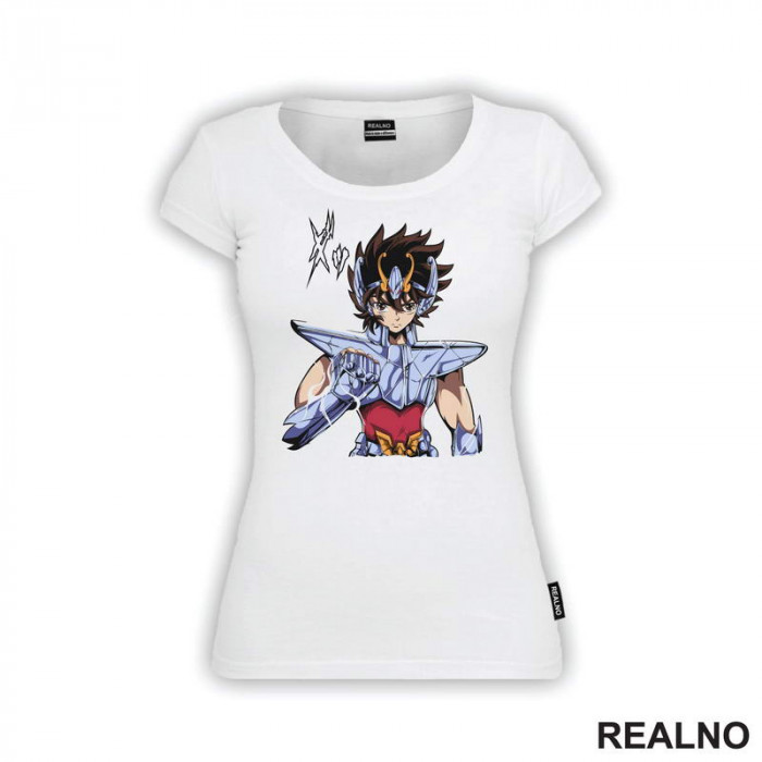 Pegasus Seiya - Face - Saint Seiya - Knights of the Zodiac - Anime - Majica Pegasus Seiya - Face - Saint Seiya - Knights of the Zodiac - Anime - Majica