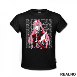 Zero Two - Hand - Darling in the Franxx - Anime - Majica Zero Two - Hand - Darling in the Franxx - Anime - Majica