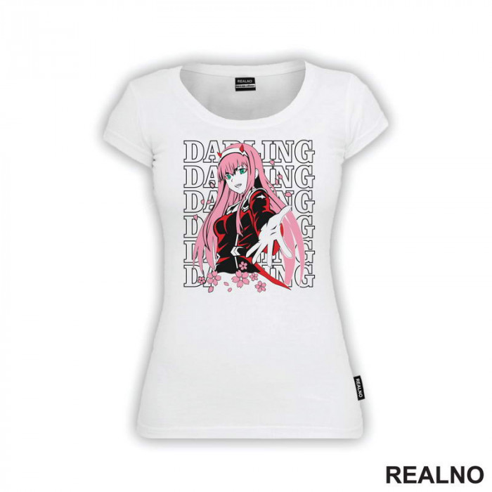 Zero Two - Hand - Darling in the Franxx - Anime - Majica Zero Two - Hand - Darling in the Franxx - Anime - Majica