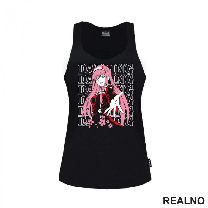 Zero Two - Hand - Darling in the Franxx - Anime - Majica Zero Two - Hand - Darling in the Franxx - Anime - Majica