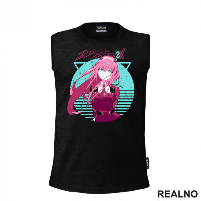 Zero Two - Neon Circle - Darling in the Franxx - Anime - Majica