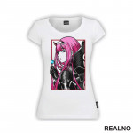 Zero Two - Side Look - Darling in the Franxx - Anime - Majica Zero Two - Side Look - Darling in the Franxx - Anime - Majica