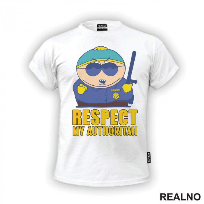 Respect My Authoritah - Cartman - South Park - Majica