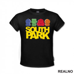 Stan, Kyle, Cartman And Kenny - South Park - Majica