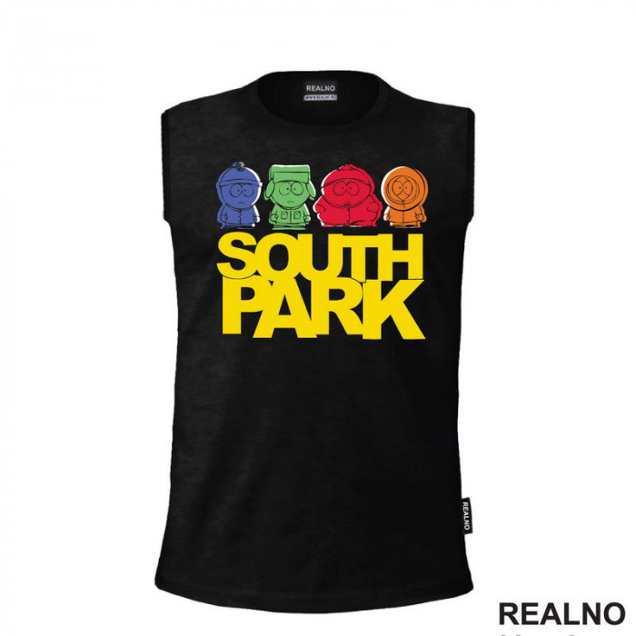 Stan, Kyle, Cartman And Kenny - South Park - Majica Stan, Kyle, Cartman And Kenny - South Park - Majica