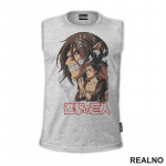 Brown - Attack On Titan - AOT - Majica Brown - Attack On Titan - AOT - Majica