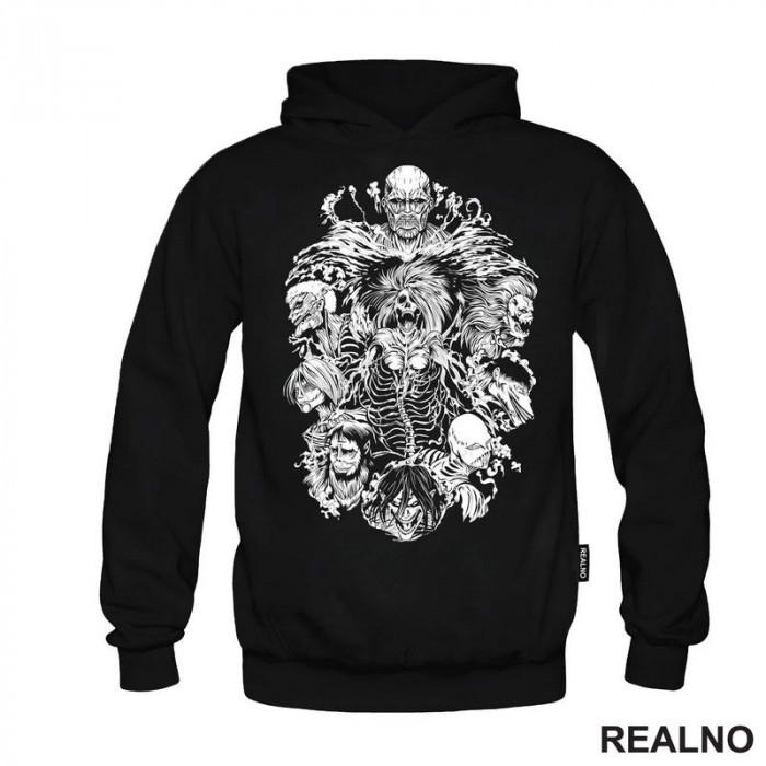 Titans - Skeletons - Attack On Titan - AOT - Duks Titans - Skeletons - Attack On Titan - AOT - Duks