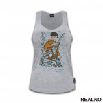 Clouds - Levi - Attack On Titan - AOT - Majica